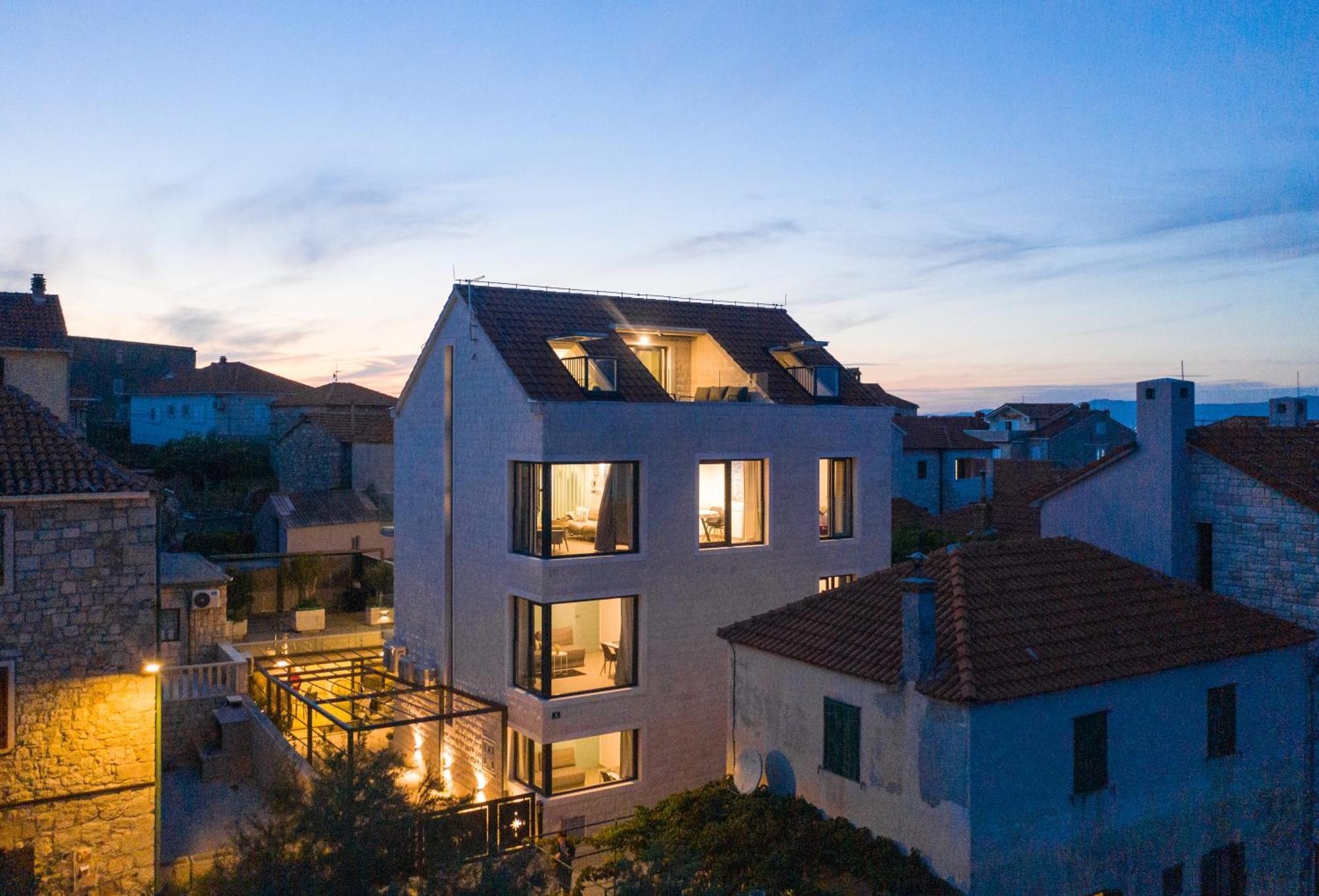 Villa Sanja Postira Bagian luar foto